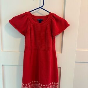 Old Navy Vibrant Red Kids Dress